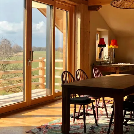شقة Loft Flat By Chiemsee With Panoramic Window